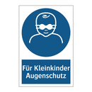 Für Kleinkinder Augenschutz