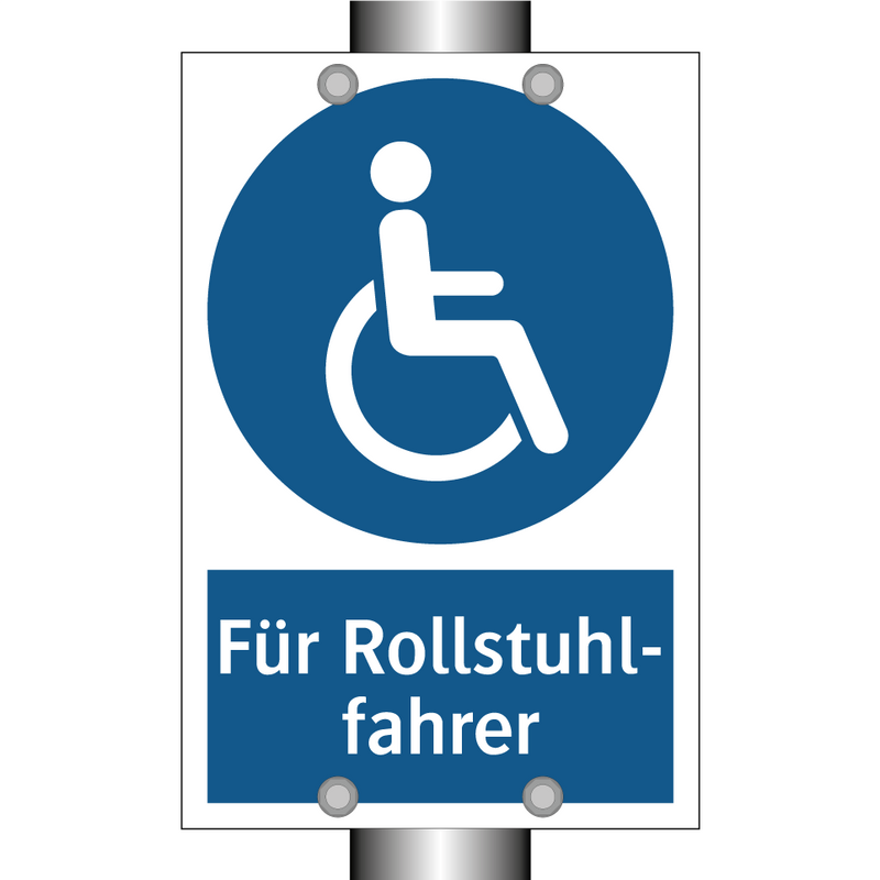 Für Rollstuhl- fahrer