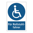 Für Rollstuhl- fahrer