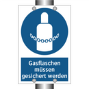 Gasflaschen müssen gesichert werden
