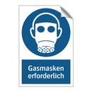 Gasmasken erforderlich