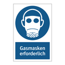 Gasmasken erforderlich