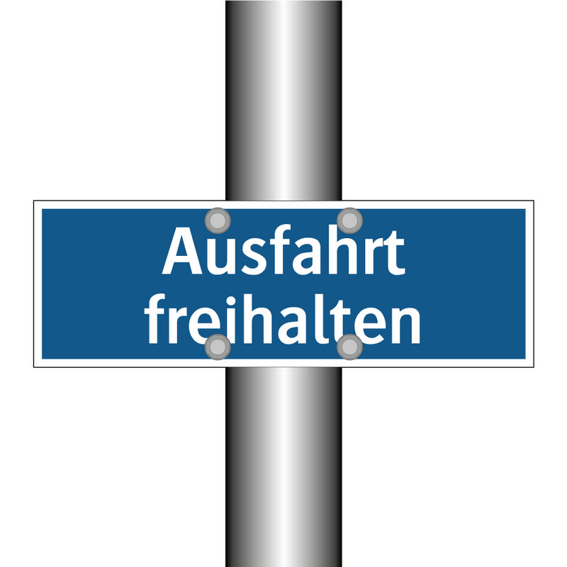 Ausfahrt freihalten