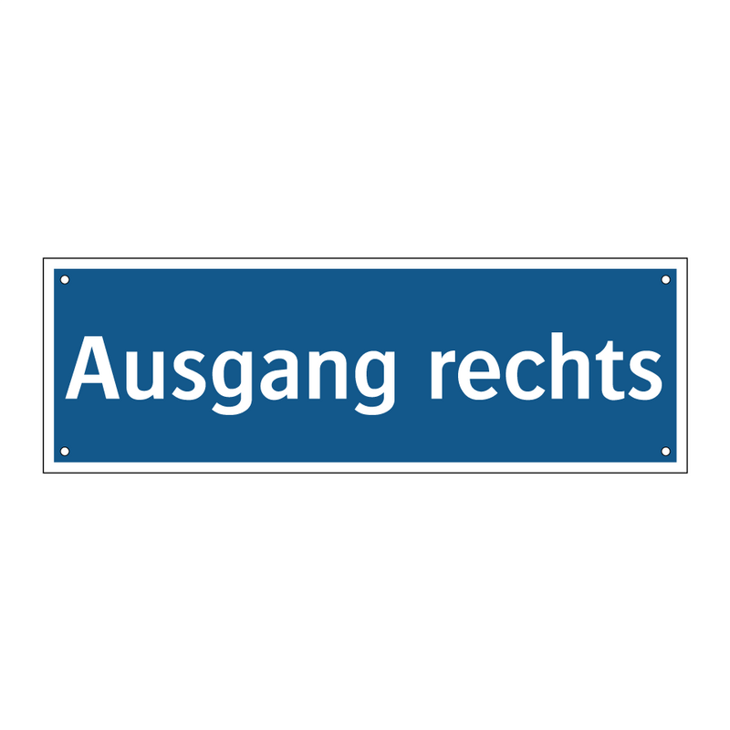 Ausgang rechts