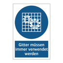 Gitter müssen immer verwendet werden