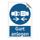 Gurt anlegen