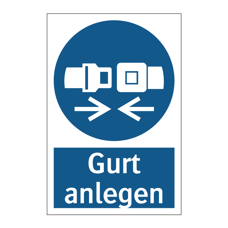 Gurt anlegen