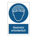 Haarnetz erforderlich