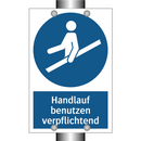 Handlauf benutzen verpflichtend