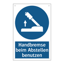 Handbremse beim Abstellen benutzen
