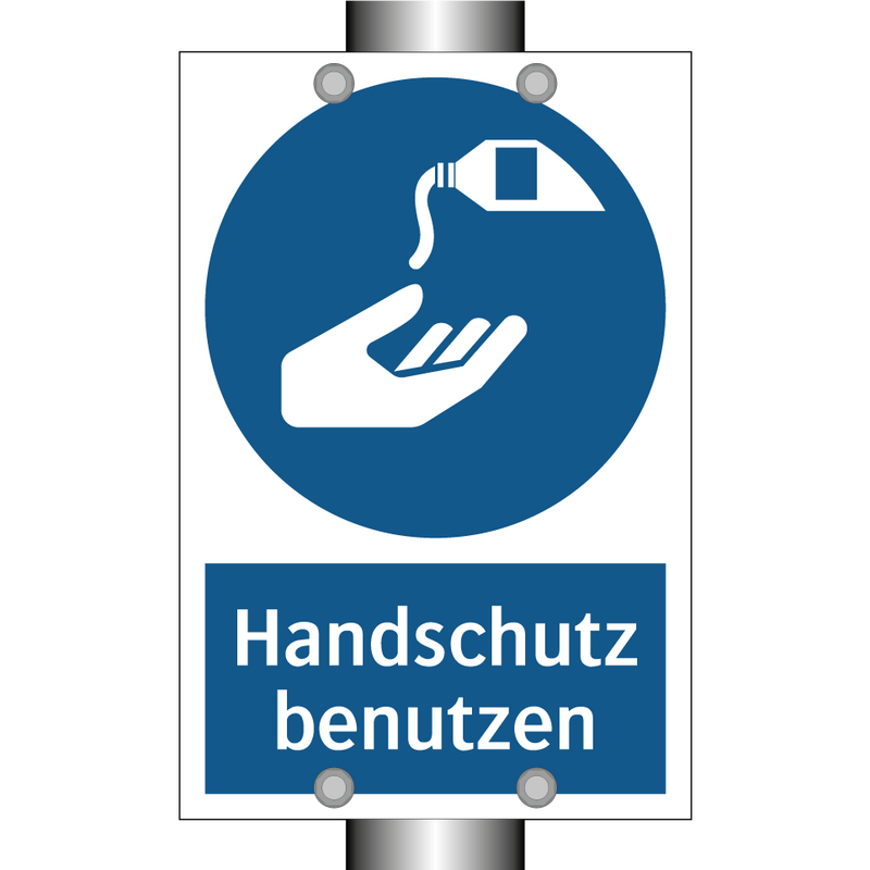 Handschutz benutzen