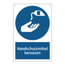 Handschutzmittel benutzen