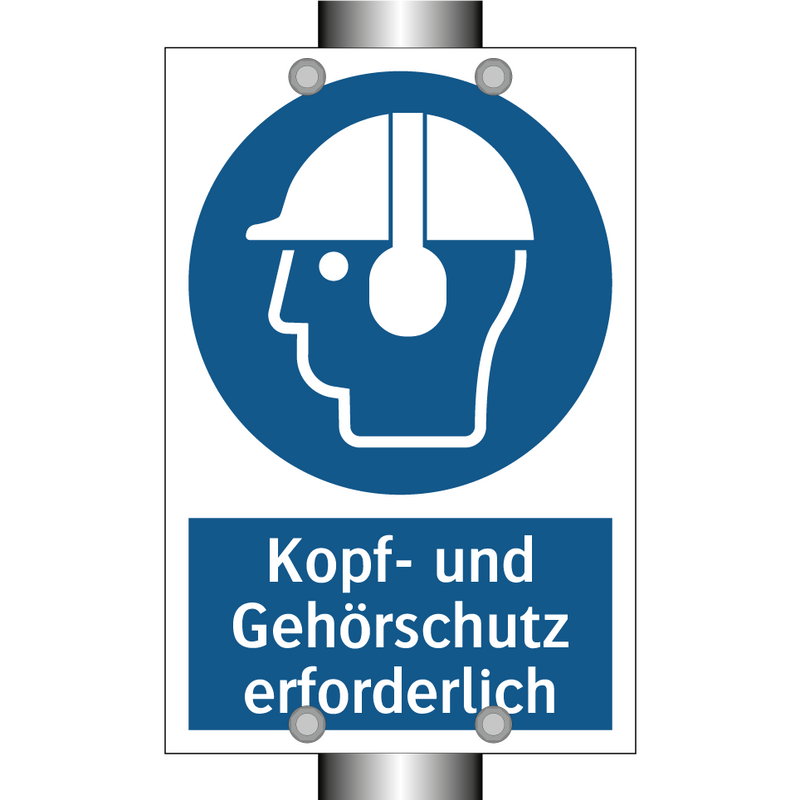 Kopf- und Gehörschutz erforderlich