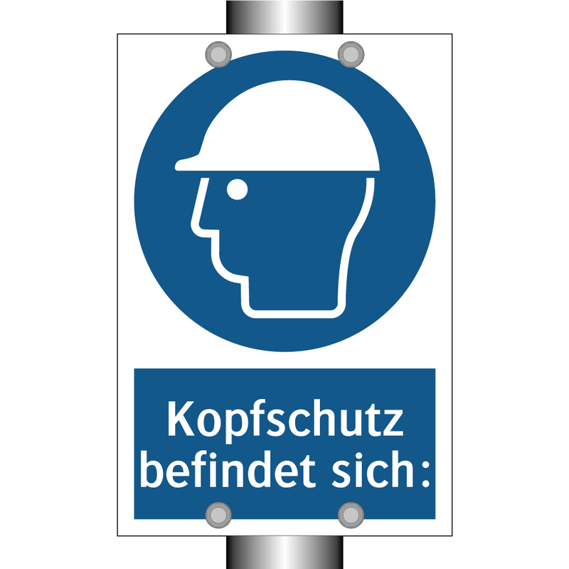 Kopfschutz befindet sich: