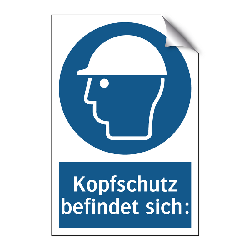 Kopfschutz befindet sich: