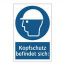 Kopfschutz befindet sich: