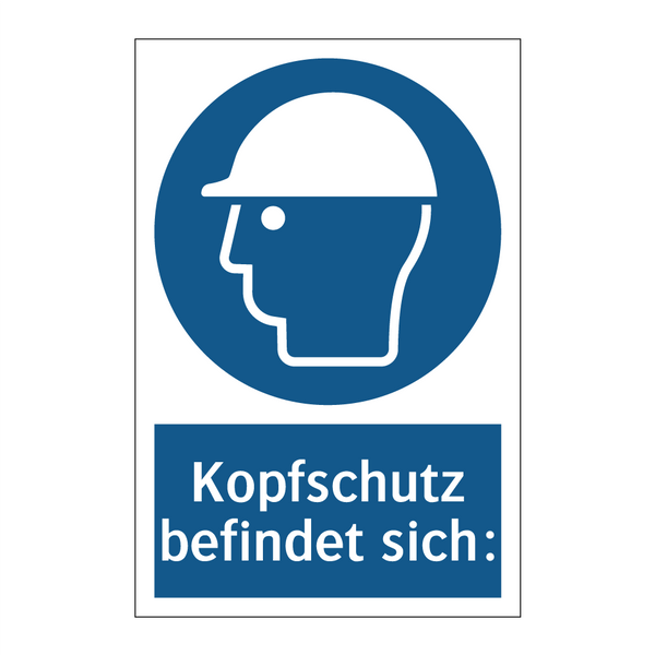 Kopfschutz befindet sich: