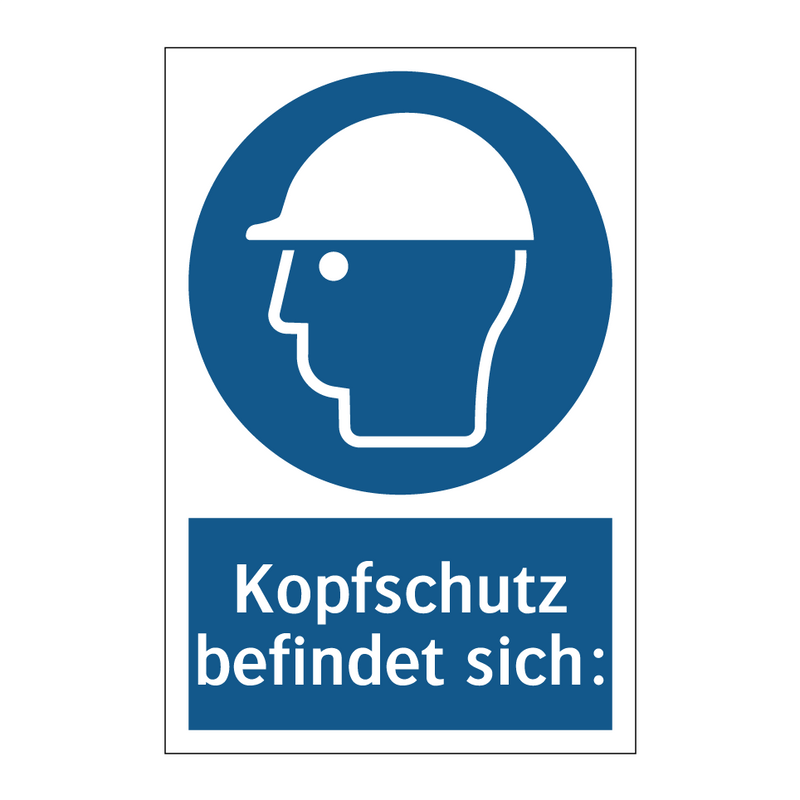 Kopfschutz befindet sich: