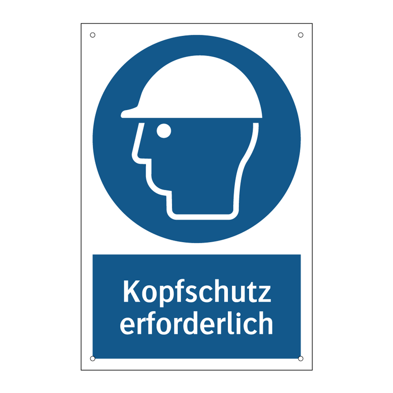 Kopfschutz erforderlich