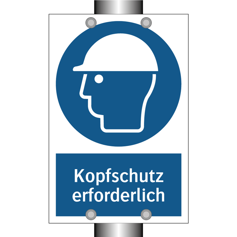 Kopfschutz erforderlich