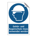 Gehör- und Augenschutz muss verwendet werden