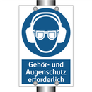 Gehör- und Augenschutz erforderlich