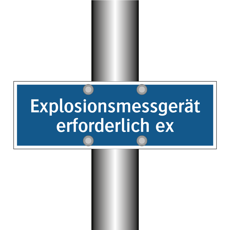 Explosionsmessgerät erforderlich ex