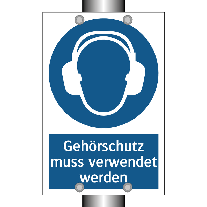 Gehörschutz muss verwendet werden