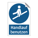 Handlauf benutzen