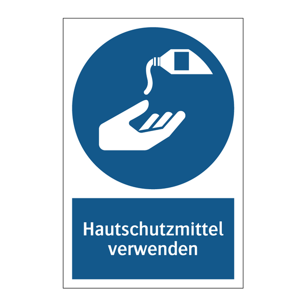 Hautschutzmittel verwenden