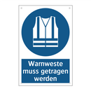 Warnweste muss getragen werden