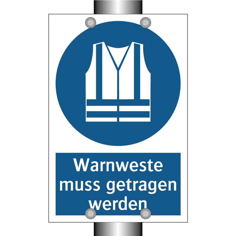 Warnweste muss getragen werden