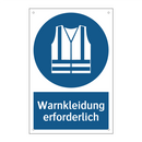 Warnkleidung erforderlich