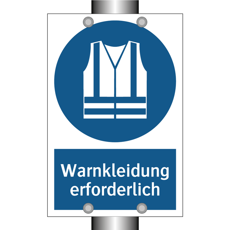 Warnkleidung erforderlich