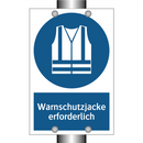 Warnschutzjacke erforderlich