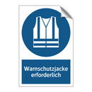 Warnschutzjacke erforderlich