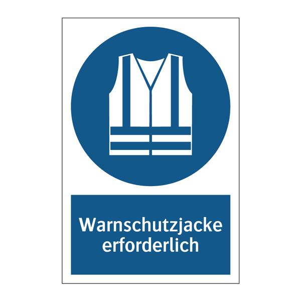 Warnschutzjacke erforderlich