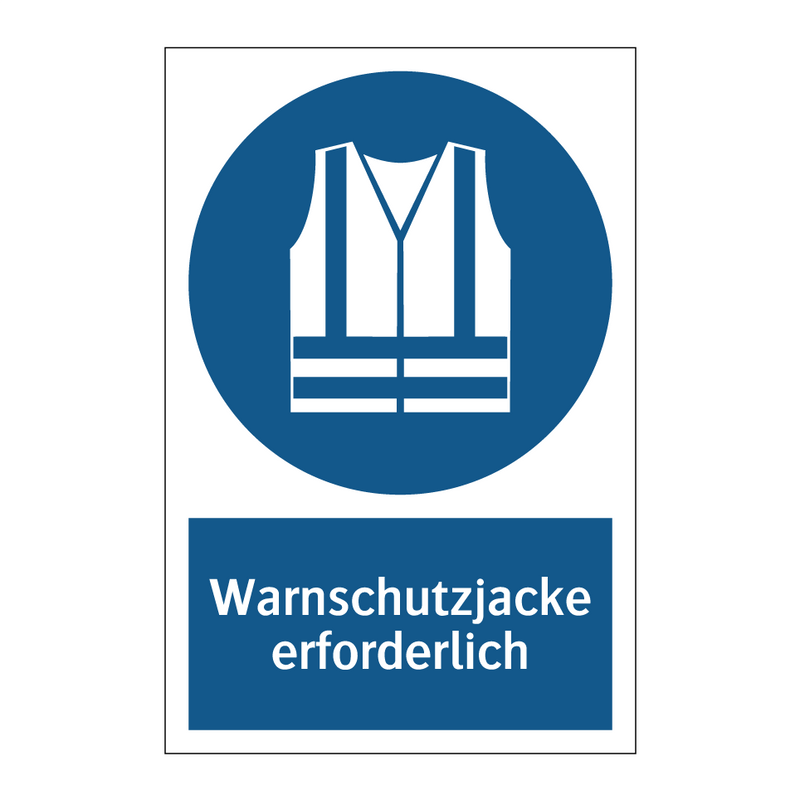 Warnschutzjacke erforderlich