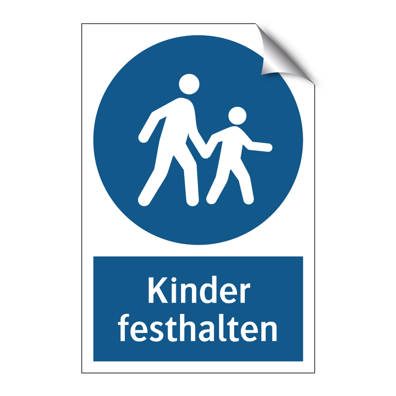 Kinder festhalten