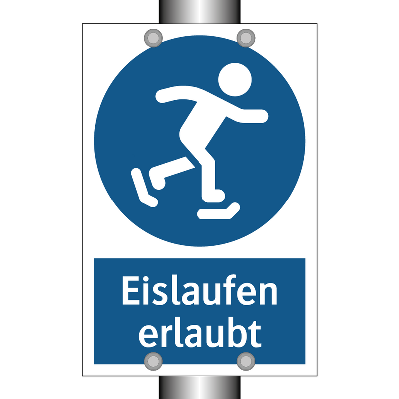 Eislaufen erlaubt