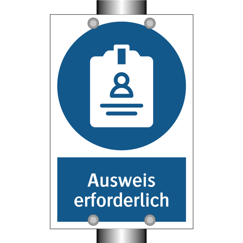 Ausweis erforderlich