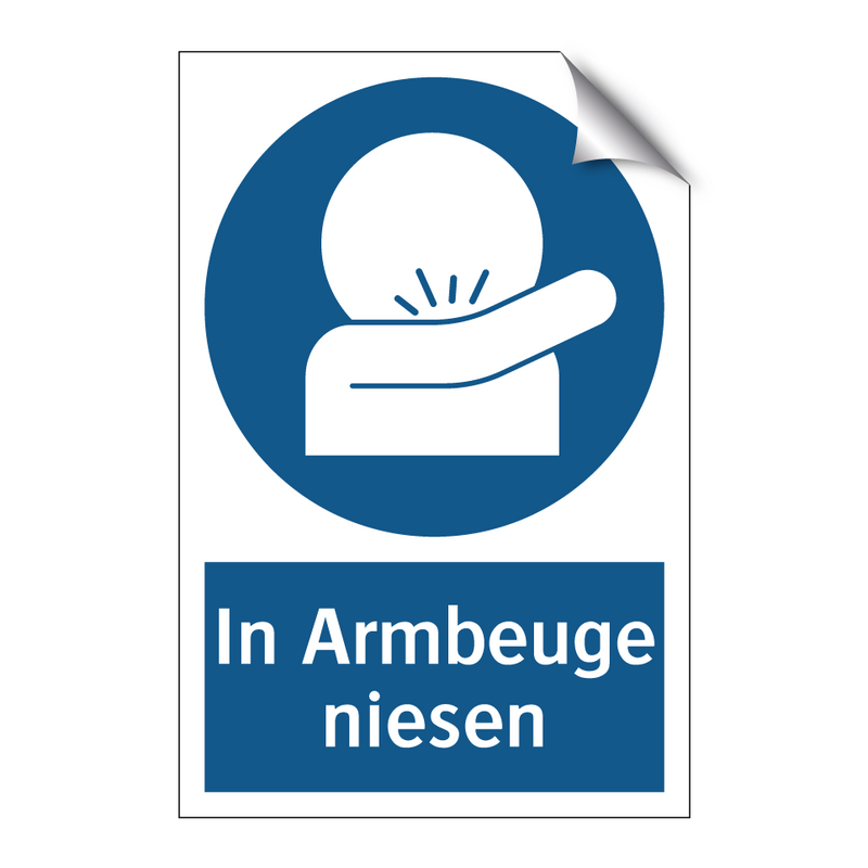 In Armbeuge niesen