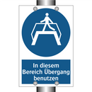 In diesem Bereich Übergang benutzen