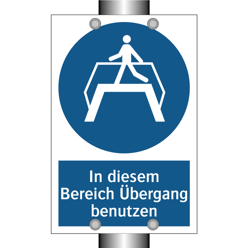In diesem Bereich Übergang benutzen