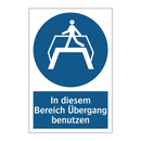 In diesem Bereich Übergang benutzen