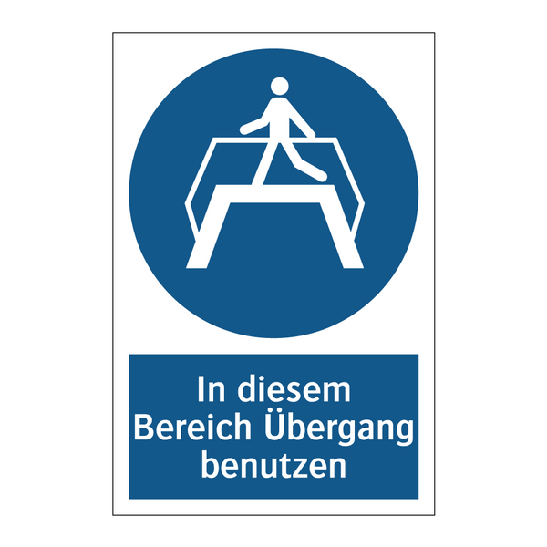 In diesem Bereich Übergang benutzen