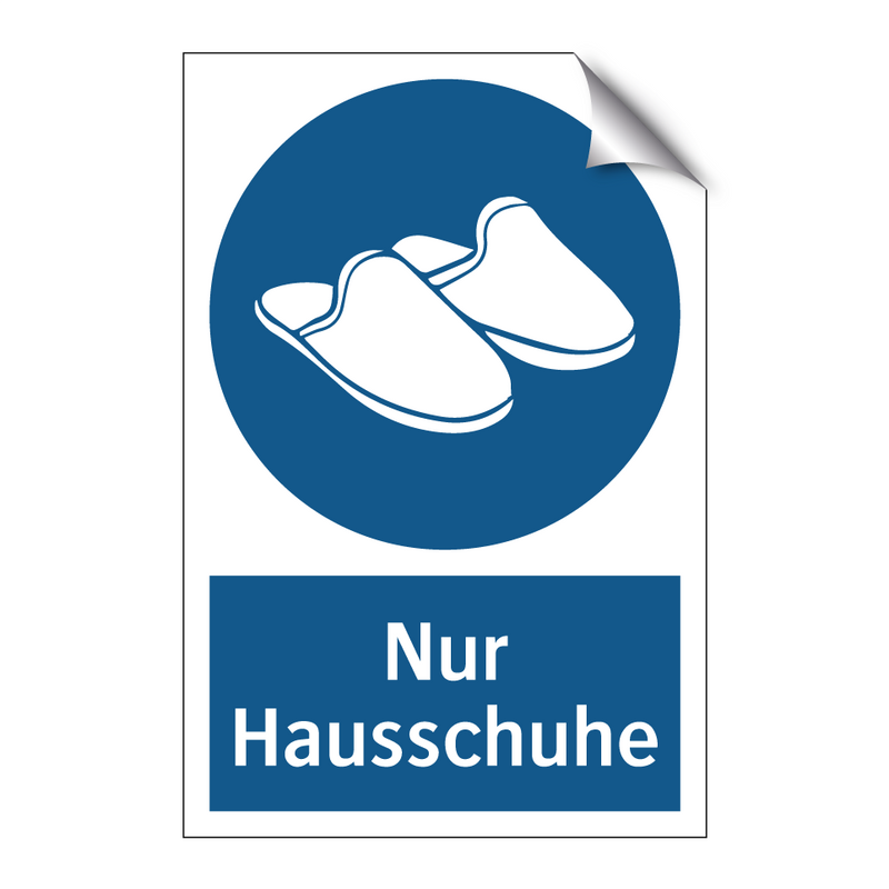 Nur Hausschuhe