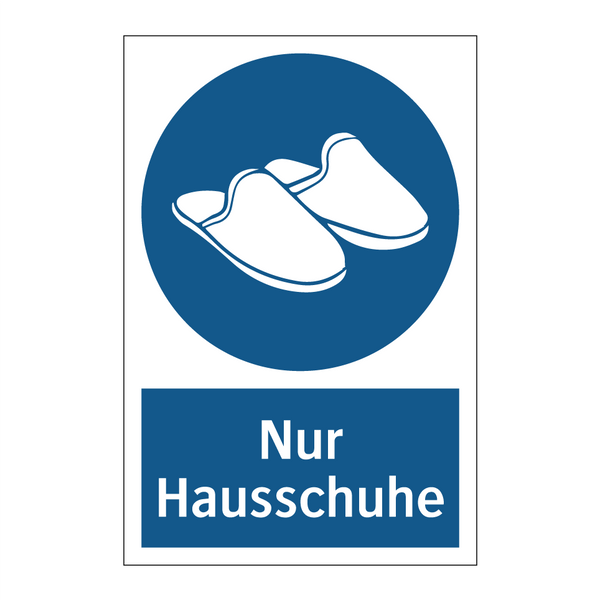 Nur Hausschuhe