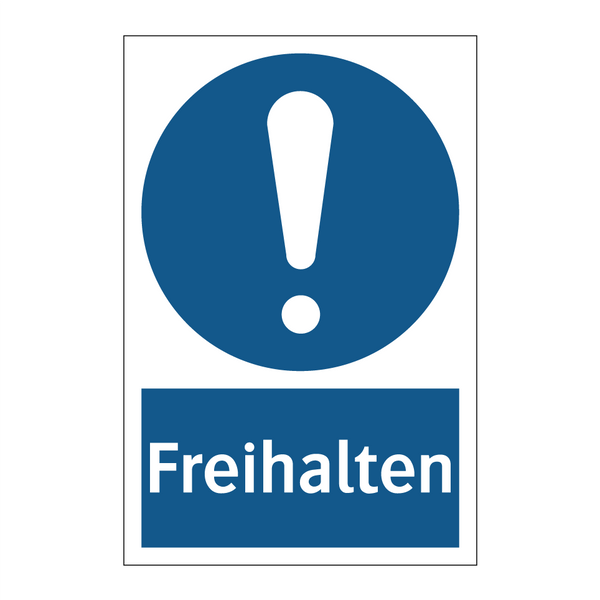 Freihalten