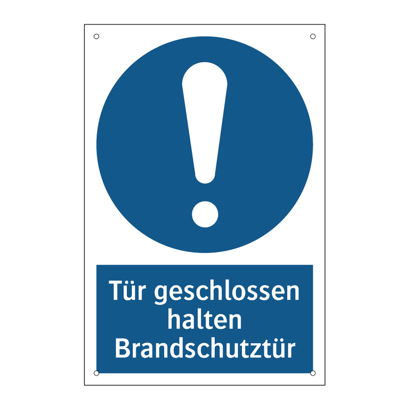 Tür geschlossen halten Brandschutztür